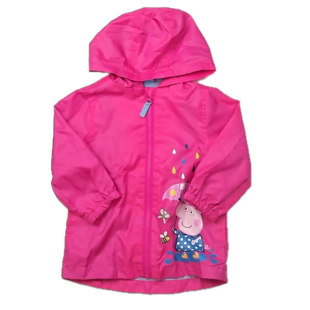 Peppa Pig Girls Pink Rain Coat size: 2T